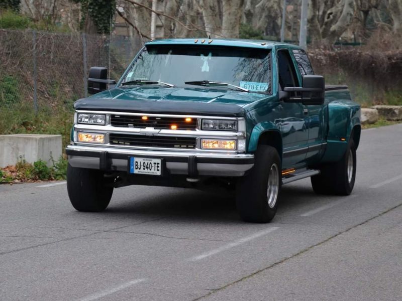 Chevrolet Silverado vue Avant.