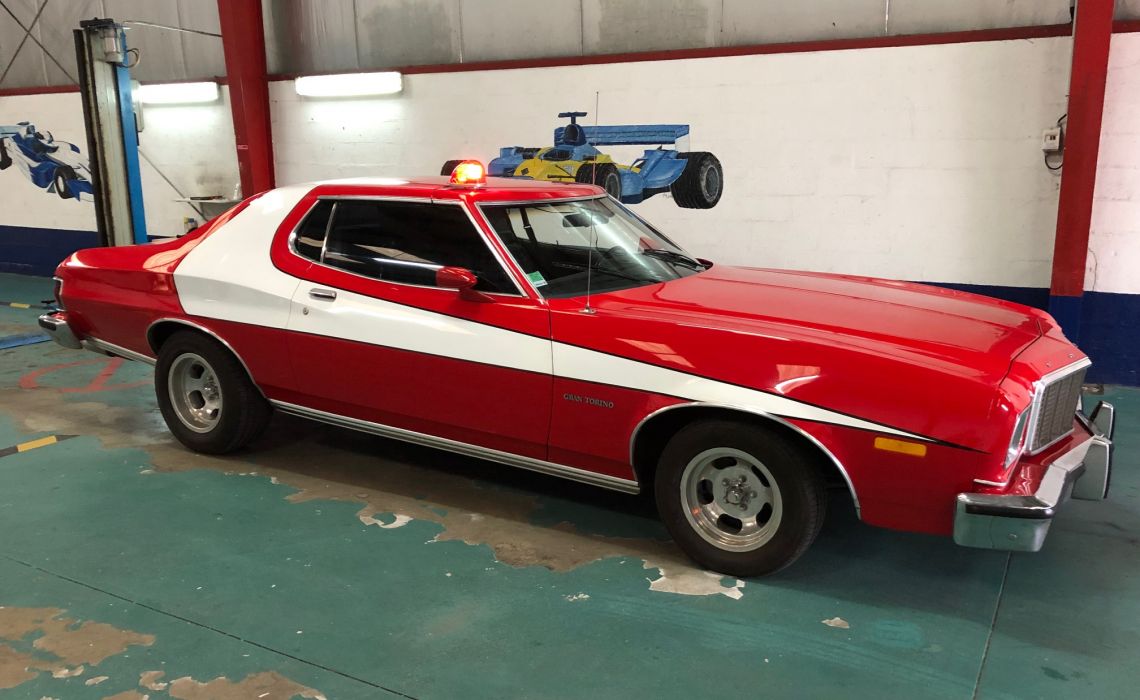 Besançon  Insolite. La Ford Gran Torino de Starsky & Hutch fait